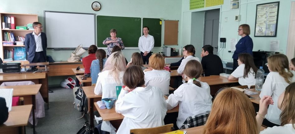Волгоградский ЦСМ провел урок в школе № 35 г. Волгограда